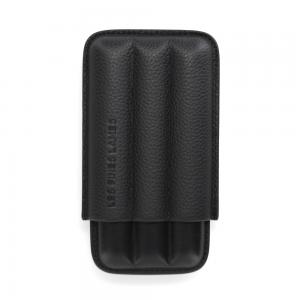 Les Fines Lames Cigar Case - TRIO Black - Fits 3 Cigars