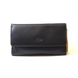 Chacom Leather Tobacco Hand Rolling Pouch - Black