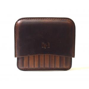 Chacom CIG-R Mini Cigarillo Case For 10 Cigarillos - Vintage Brown