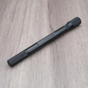 Double Ended Cigar Punch With Drill - Black