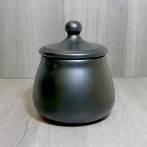 Chacom Ceramic Tobacco Jar - Matte Black
