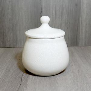 Chacom Ceramic Tobacco Jar - White