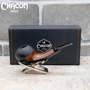 Chacom Oscar Contrast Half Sandblast Half Smooth Metal Filter Fishtail Pipe (CH280)