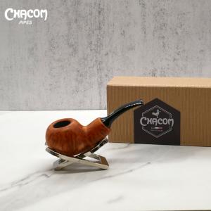 Chacom Reverse Calabash Orange Bent Fishtail Pipe (CH455)