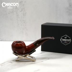 Chacom Bullmoose Polished Brown Smooth Metal Filter Fishtail Pipe (CH495)