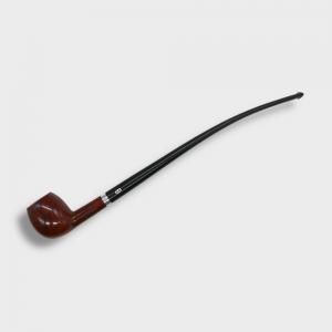 Chacom Vieille Bruyere 159 Mahogany Smooth Metal Filter Fishtail Pipe (CH507)  - End of Line