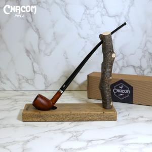 Chacom Vieille Bruyere 275 Natural Smooth Metal Filter Fishtail Pipe (CH512)