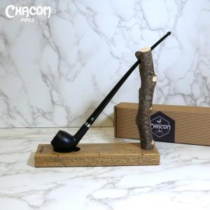 Chacom Vieille Bruyere 159 Black Smooth Metal Filter Fishtail Pipe (CH513)
