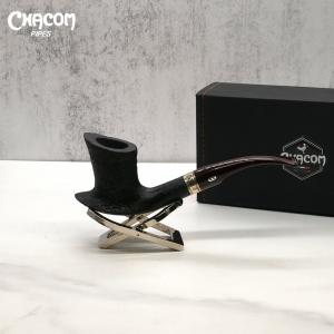 Chacom Grand Cru Natural Sandblast Bent Metal Filter Fishtail Pipe (CH518)