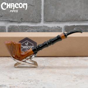 Chacom Imperial Natural Smooth 9mm Filter Fishtail Pipe (CH542)