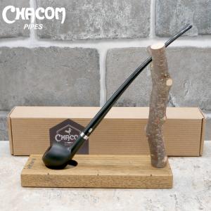 Chacom Vieille Bruyere 228 Black Smooth Metal Filter Fishtail Pipe (CH590)
