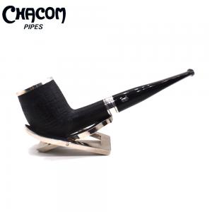 Chacom Baccara 186 Sandblast Straight 9mm Metal Filter Adapter Fishtail Pipe (CH764)