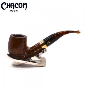 Chacom Churchill 42 Smooth Bent Metal 9mm Adapter Filter Fishtail Pipe (CH765)