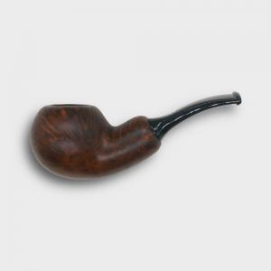 Chacom Reverse Calabash Matte Brown Bent Pipe (CH857)