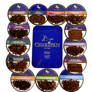 Charatan Full Taster Pipe Tobacco Sampler - 14 x 5g + Pipe Tool