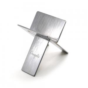 Angelo Folding Cigar Stand CGars Engraved - Chrome