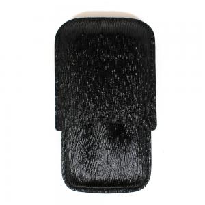 3 Finger Cigar Case - Corona - Black Bark