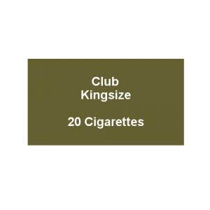 Club Kingsize Cigarettes - 1 Pack of 20 Cigarettes (20)