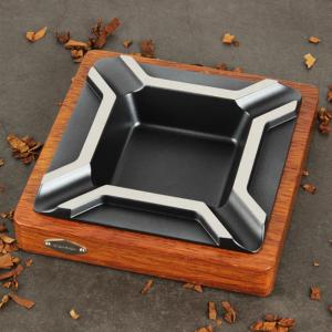 Cigarism Large Square Merbau Cigar Ashtray