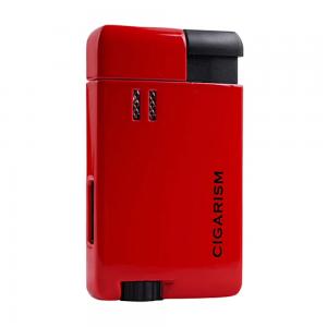 Cigarism Windproof Single Jet Flame Cigar Lighter - Red