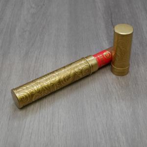 Cigarism Metal Cigar Tube - Bronze - 1 Cigar Capacity
