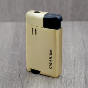 Cigarism Windproof Single Jet Flame Cigar Lighter - Gold