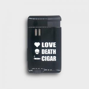 Cigarism Windproof Single Jet Flame Cigar Lighter - Skull