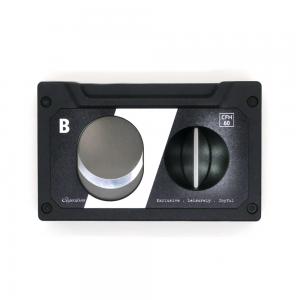Cigarism Cassette Style 3 in 1 Cigar Cutter - Black