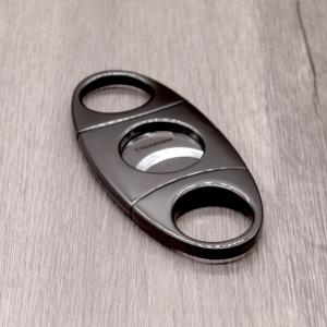 Cigarism Double Blade Cigar Cutter - 60 Ring Gauge - Black