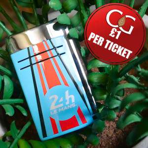 Competiton Entry - ST Dupont Lighter - Maxijet - Limited Edition 24H Le Mans - Blue & Chrome