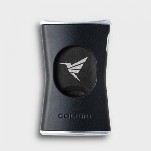 Colibri Slim Cigar Cutter - Black & Chrome