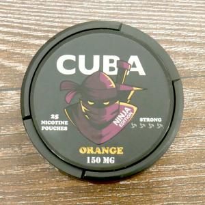 Cuba Ninja Edition Nicotine Pouches - 150mg - Orange - 1 Tin