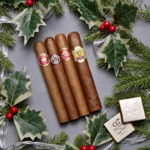 Christmas Cubans Gift Box Sampler - 4 Cigars