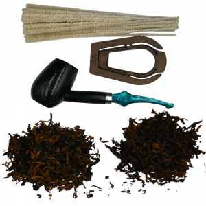 Bens Centuries Discontinued Raven Corn Cob Pipe Tobacco Sampler - 2 x 10g