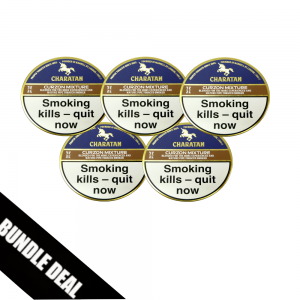 BUNDLE DEAL - Charatan Curzon Mixture (Formerly Floral & Spice) Pipe Tobacco - 5 x 50g Tin