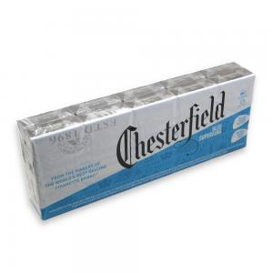 Chesterfield Blue (Formerly Bright) Superking - 10 packs of 20 cigarettes (200)
