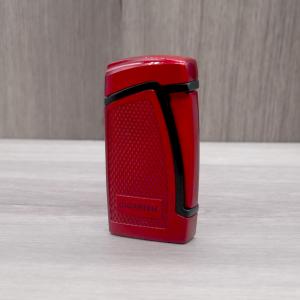 Cigarism Jet Flame Cigar Lighter & Punch Cutter - Red