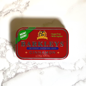 Barkleys Sugarfree Chewing Gum - Cinnamon Tin - 30g