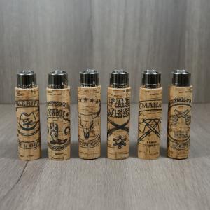 Clipper Natural Cork Cowboys & Indians Lighter - Lucky Dip