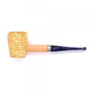 Corn Cob Cobalt Legend Straight Pipe
