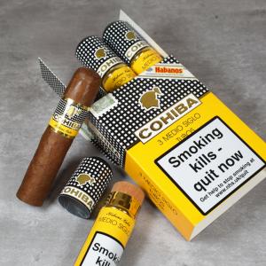 Cohiba Medio Siglo Tubed Cigar - Pack of 3