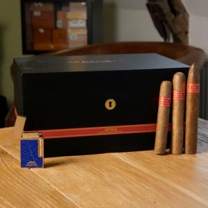 The Partagas Professional Compendium Sampler No. 4 - Includes S.T. Dupont Cigar Lighter