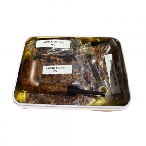 Cool & Sweet Dinky Pipe Tobacco Sampler - Pipe & 3 x 10g
