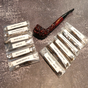Cornell & Diehl Full Smoke Jazz Brog Pipe Tobacco Sampler - Pipe & 12 x 5g