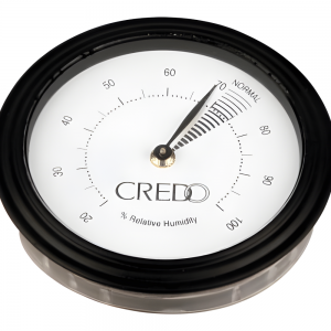 Credo Analogue Hygrometer Black
