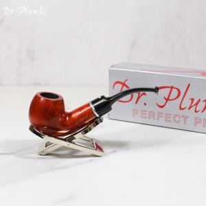 Dr Plumb Statesman 9mm Filter Fishtail Briar Pipe (DP328)