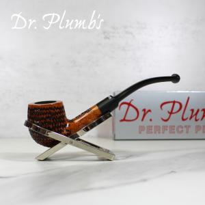 Dr Plumb Lightweight Metal Filter Fishtail Carved Briar Pipe (DP330)