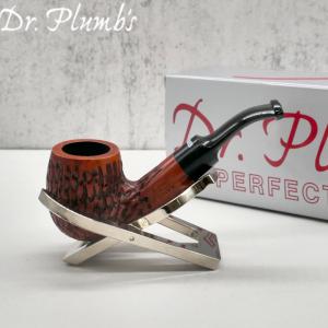 Dr Plumb Dinky Rustic Metal Filter Fishtail Briar Pipe (DP394)