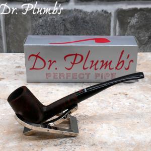 Dr Plumb City Matt Metal Filter Fishtail Briar Pipe (DP428)