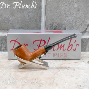 Dr Plumb Lightweight Metal Filter Fishtail Briar Pipe (DP442)